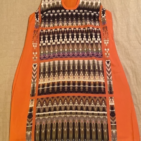 Muse Mirrored Print Dress - Picture 3 of 7